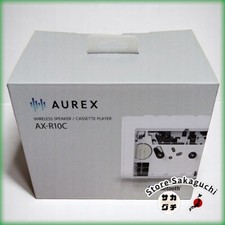 TOSHIBA AUREX AX-R10 Cassette Player with Deep Bass Speaker High Quality Audio