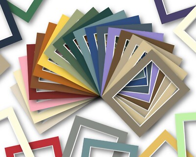 11x14 Premium Mat, Matboard, Matting with White Core Bevel Cut for 8x10 Image