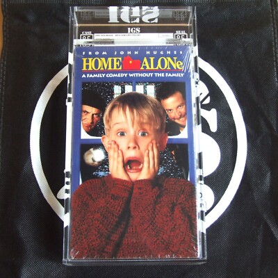 Home Alone   VHS 1997   Factory Sealed   IGS Graded   Box 8.5 Mint Seal 8.5 Mint