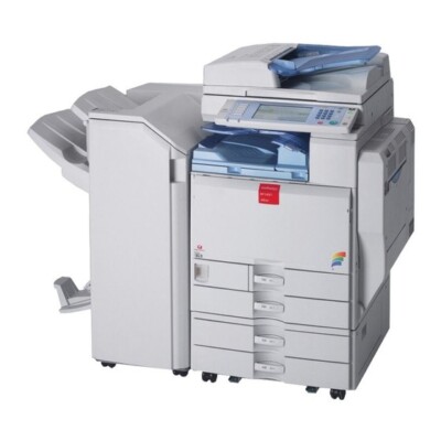 Ricoh Aficio MP C3001 Color Laser Printer Scanner Copier w/cords great condition