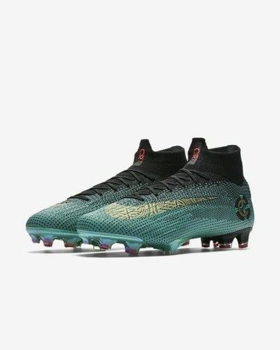 nike mercurial superfly 6 elite cr7 fg - black/vivid gold
