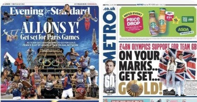 2 Olympische Spiele Paris Team GB LeBron Best Events Tipp Zeitungsspecial 26. Juli