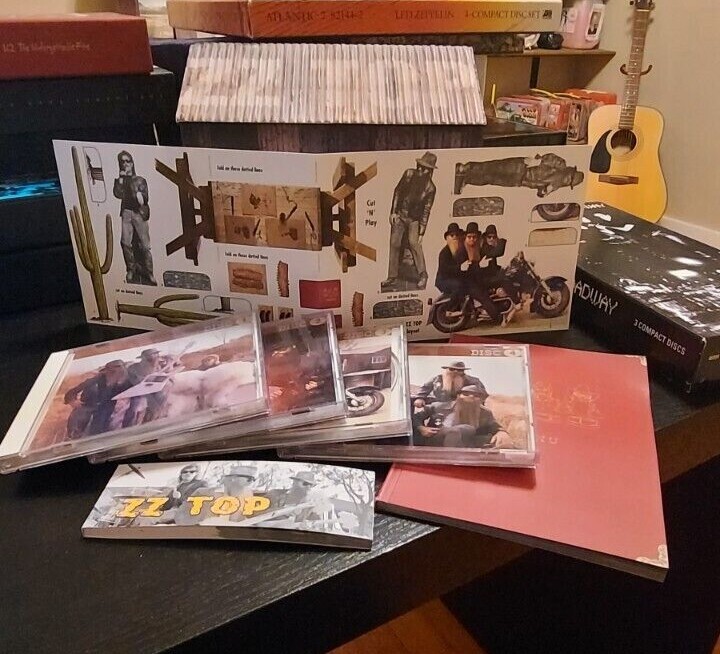 Chrome, Smoke & BBQ The ZZ Top Box [Limited Edition] Rare and in pristine shape 81227393526 eBay