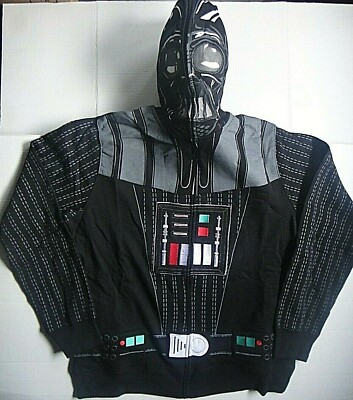 Star Wars Darth Vader Premium Mens Adult Unisex Costume Hoodie -Sm