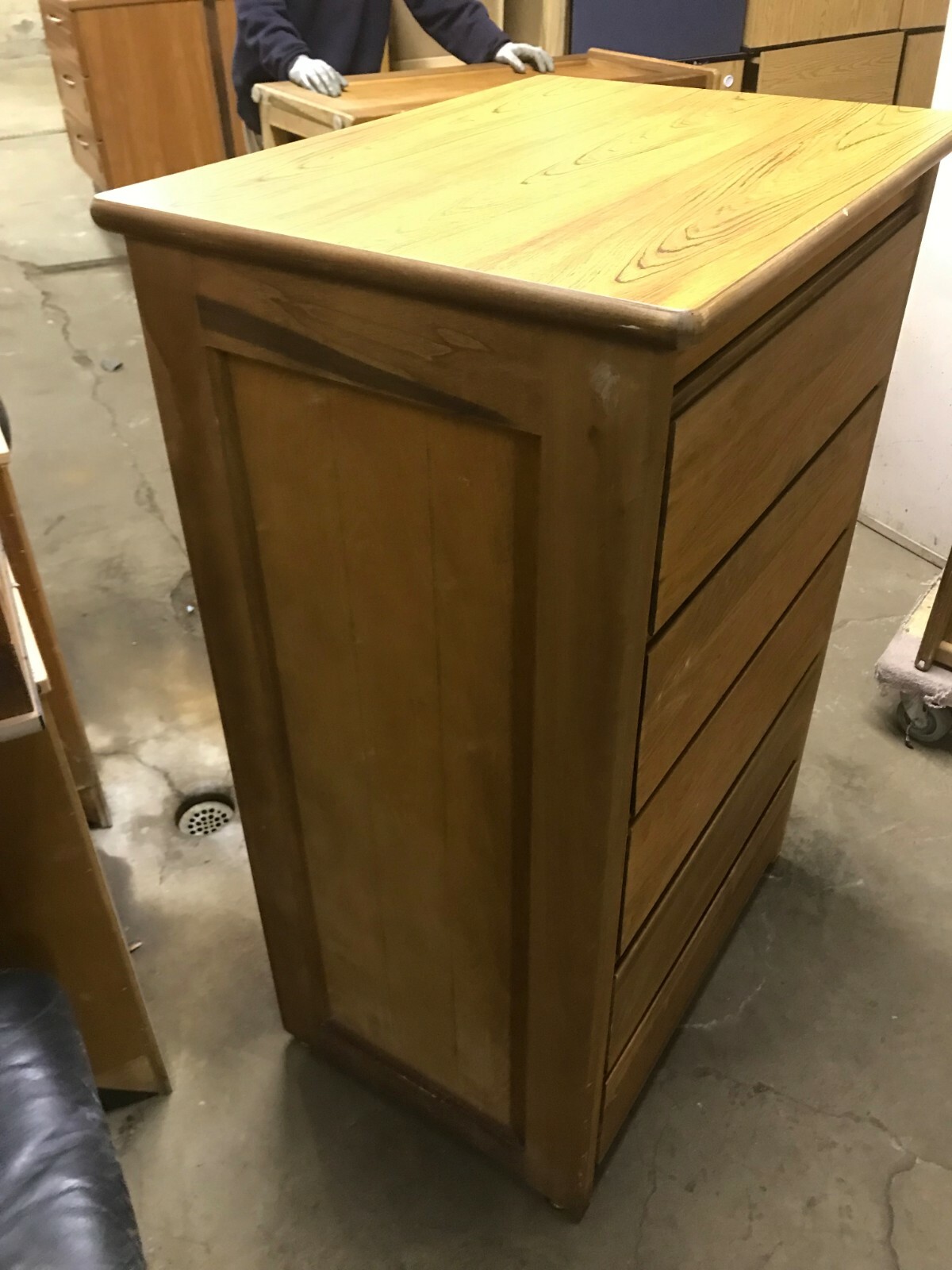 Lot of Used Dorm Furniture Solid Wooden Dressers Vintage (Many