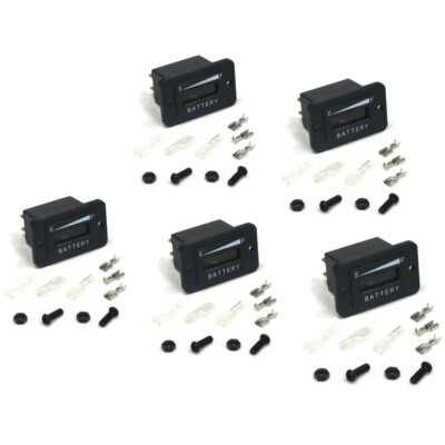 5 Pack LED Battery Indicator Kit for Searon SRT-BI003, SRTBI003, BI003, RL-BI003
