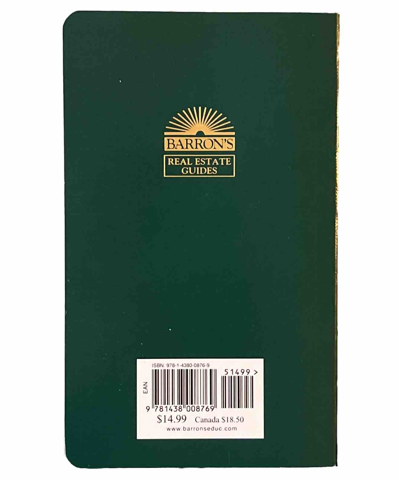 Barron's Business Dictionaries Ser. Dictionary of Real Estate Terms