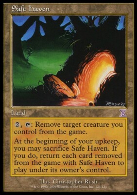 Safe Haven ~ Zeitspirale [ EX ] [ Magic MTG ]