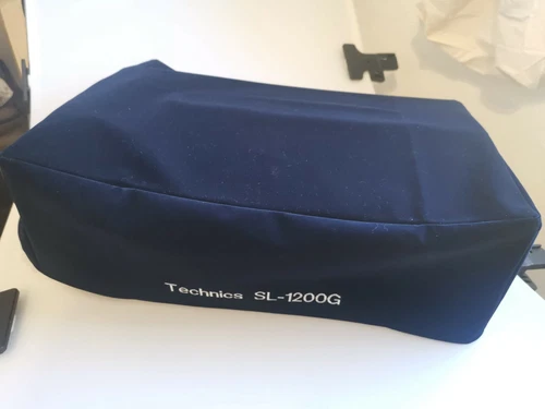 Luxury Turntable cover for TECHNICS SL-1200G made of velvet and suede