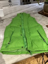 gap kids boys size 8 green puffer Vest