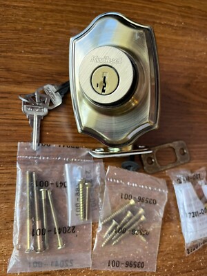 Kwikset Double Cylinder Front Door Lock Deadbolt 
