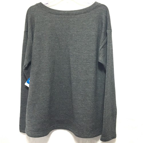 COLUMBIA Women’s LARGE EXS Crew Pullover BANK SEA Gray Long Sleeve Sweatshirt - Picture 7 of 8