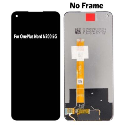 For OnePlus Nord N200 5G DE2118 LCD Touch Screen Digitizer ±Frame