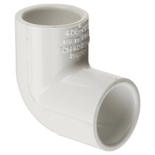 1-1/4" PVC Sch40 90 Degree Elbow Slip x Slip 