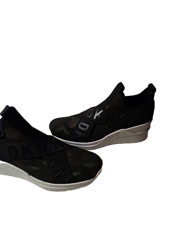DKNY Camo Pattern wedge sneakers size 10 - Picture 5 of 8