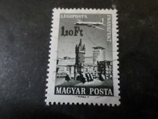 HUNGARY 1966 AERIAL Stamp 282, AIRPLANE, Canceled, VF AIRMAIL STAMP