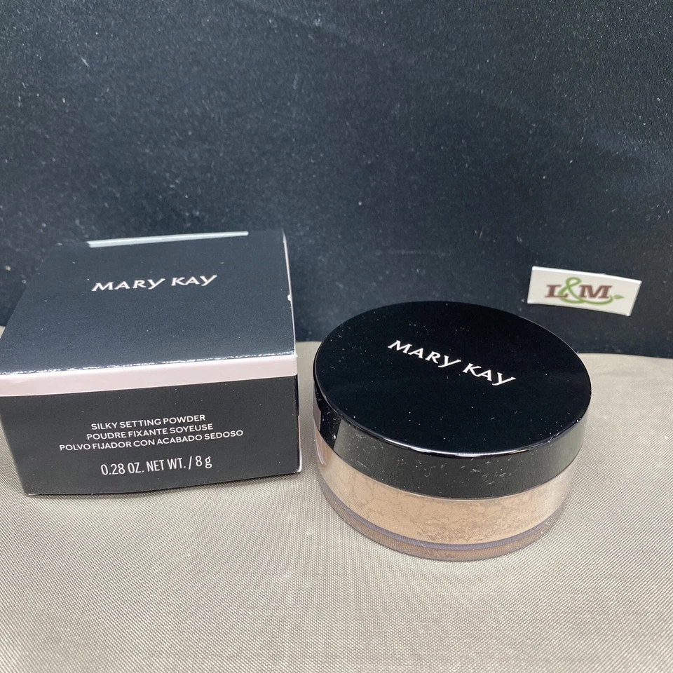 MARY KAY SILKY SETTING POWDER DEEP IVORY-NIB FULL SIZE - Image 2 of 4
