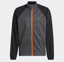 NEW Men's Adidas Provisional Golf Jacket Black Size Small