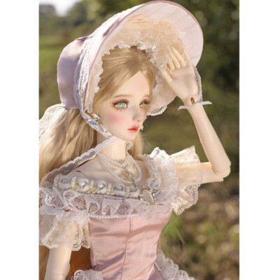 BJD Pop Haar Pruik Zachte Zijde Lang Krullend voor 1/3 Poppen met Pony BJD Pop Haar Pruik Zachte Zijde Lang Krullend voor 1/3 Poppen met Pony
