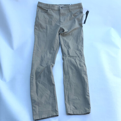 Dickies The Perfect Shape Stretch Pants Womens Size 6/28 Khaki New With Tags