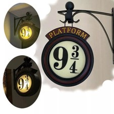 Harry Potter Hanging 9 3/4 Night Light Wall Decorate Lamp Kids Brithday Gift UK