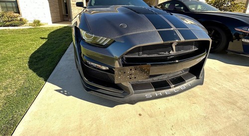 Bumper Tow Hook License Plate Mount Kit For Ford Mustang Shelby GT500 2020-2022 - Picture 24 of 24