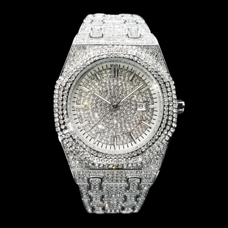 Наручные часы Luxury Bust Down Date