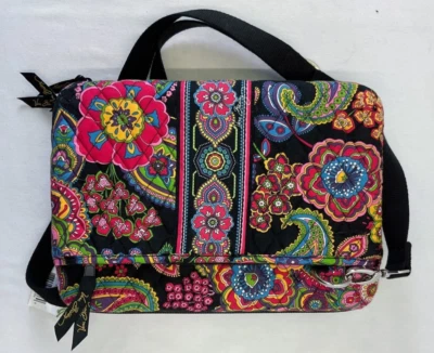 Vera Bradley Mini Laptop Case | Padded | Floral/Symphony in Hue - Image 1 of 4
