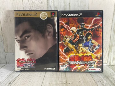 PS2 Tekken 5 & Tag Tournament Best Version Set Japan Version Namco