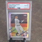 2021 Topps Chrome - Aaron Judge #99 Refractor PSA10 Gem MT
