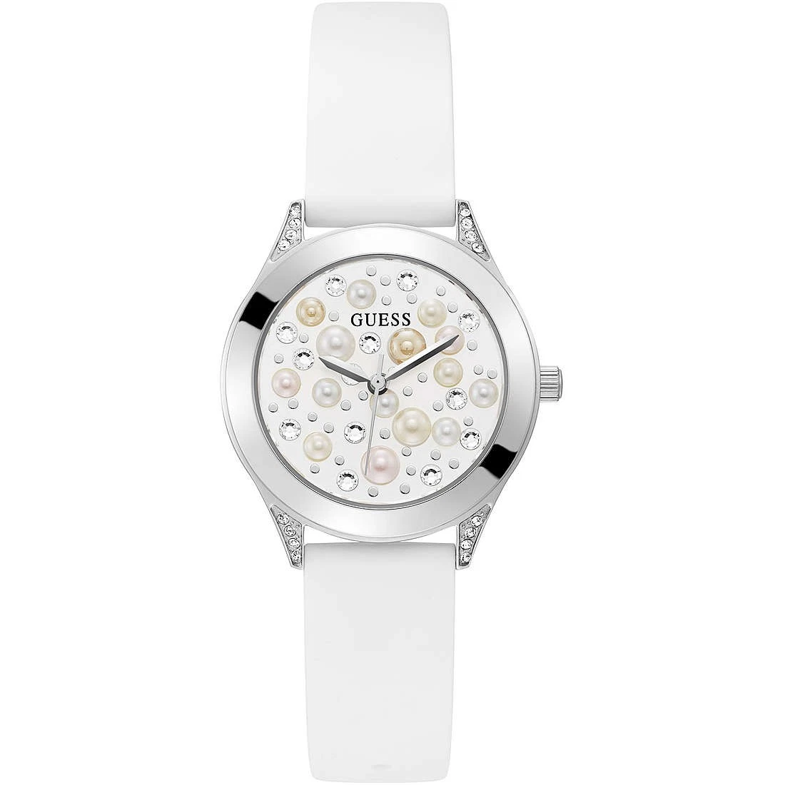 Guess Orologio Uomo Modello Dex – Cassa Argento, Bracciale In Acciaio – Riferimento HGU1113