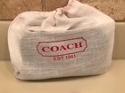 "COACH" Vtg WRISTLET WALLET ZIP AROUND-HORSE & CARRIAGE COACH LOGO *Blk LEATHER — photo 8