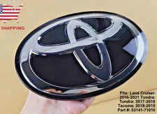 Fit For 2017-2019 Toyota Tundra Tacoma Front Grill Radar Logo Emblem 53141-71010