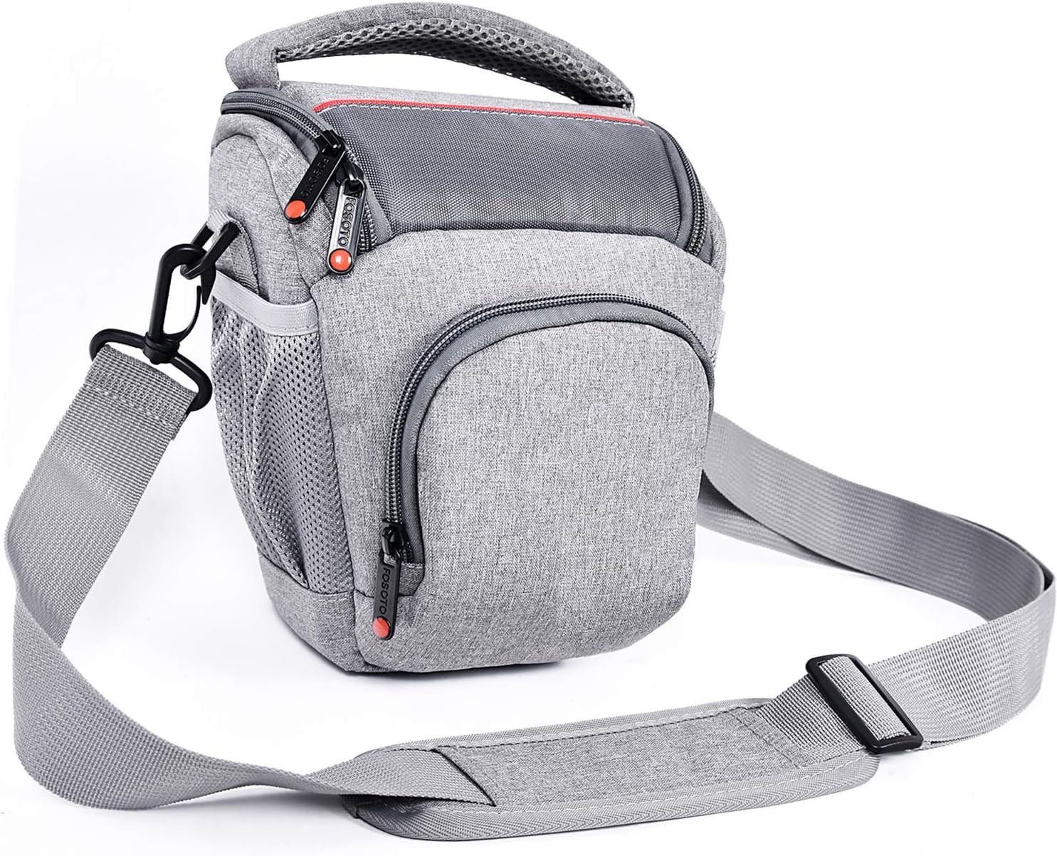 Sacoche antichoc noire pour appareil photo reflex numerique avec interieur rembourre