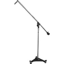 Atlas Sound SB36W Heavy-Duty Studio Microphone Boom Stand w/ Wheels