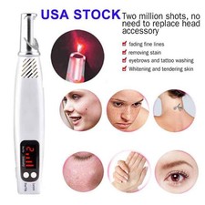 Handheld Red Light Laser Tattoo Removal Pen Wrinkle Pigment Removal Without Box