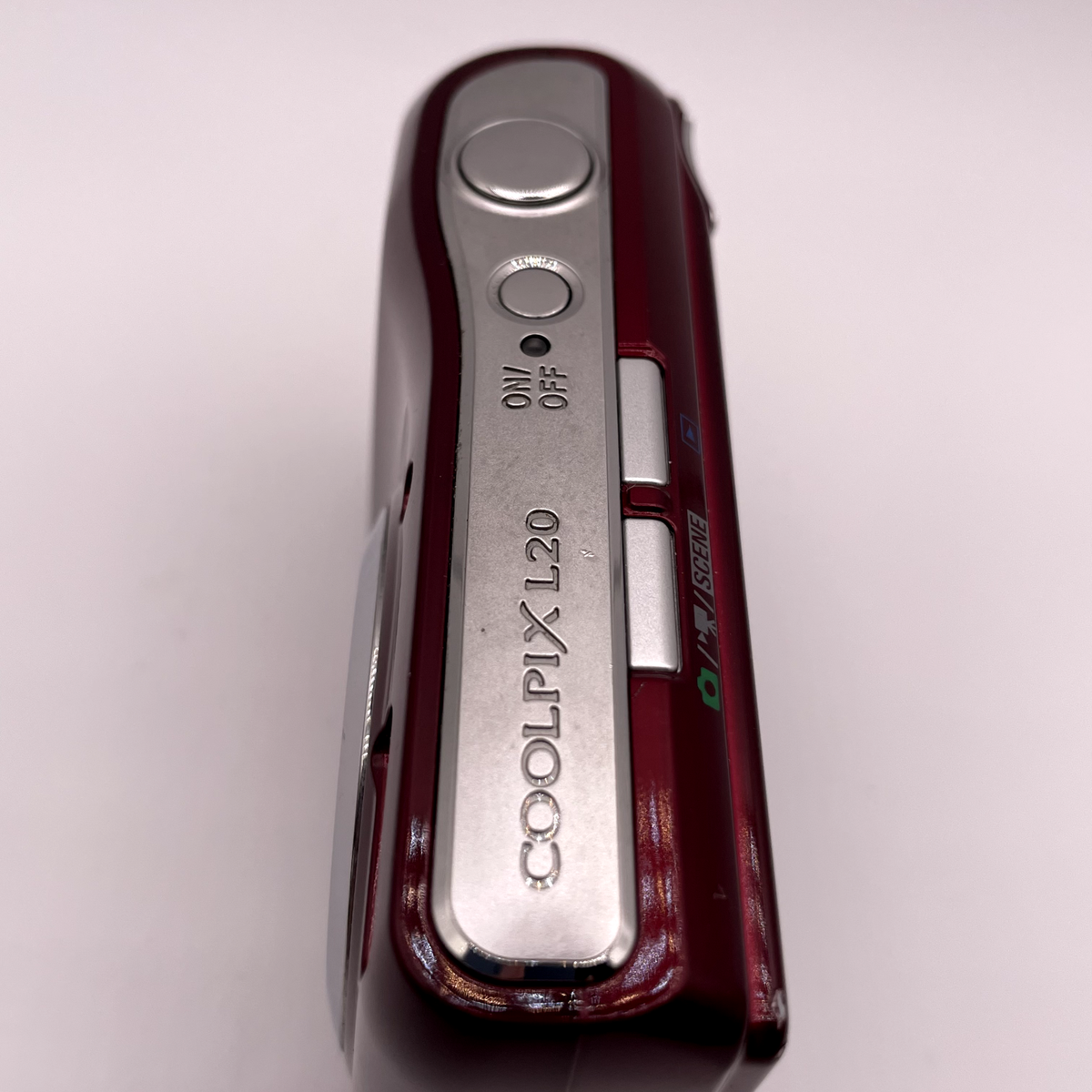 Nikon Coolpix L20 10.1MP Digital Camera – Red – Battery Cover