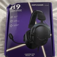 FIFINE H9W Black Wired Gaming Headset USB/3.5mm Detachable Boom Mic