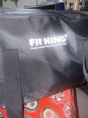 Fit King FT-076A Air Compression Heated Massager Legs Feet Black Remote Control