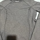 Reebok PlayWarm Compression Long Sleeve Athletic Shirt Gray Women’s Size L