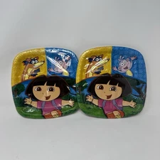 VTG Dora The Explorer Swiper Party Kids Paper Plates 2 Packs (8 Each) NEW SEALED