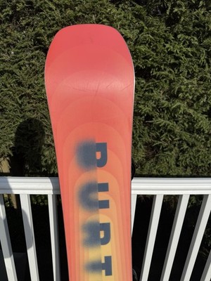 バートン カスタム burton custom 154cm cartel Burton custom Snowboard 154 cm with cartel X Bindings, White
