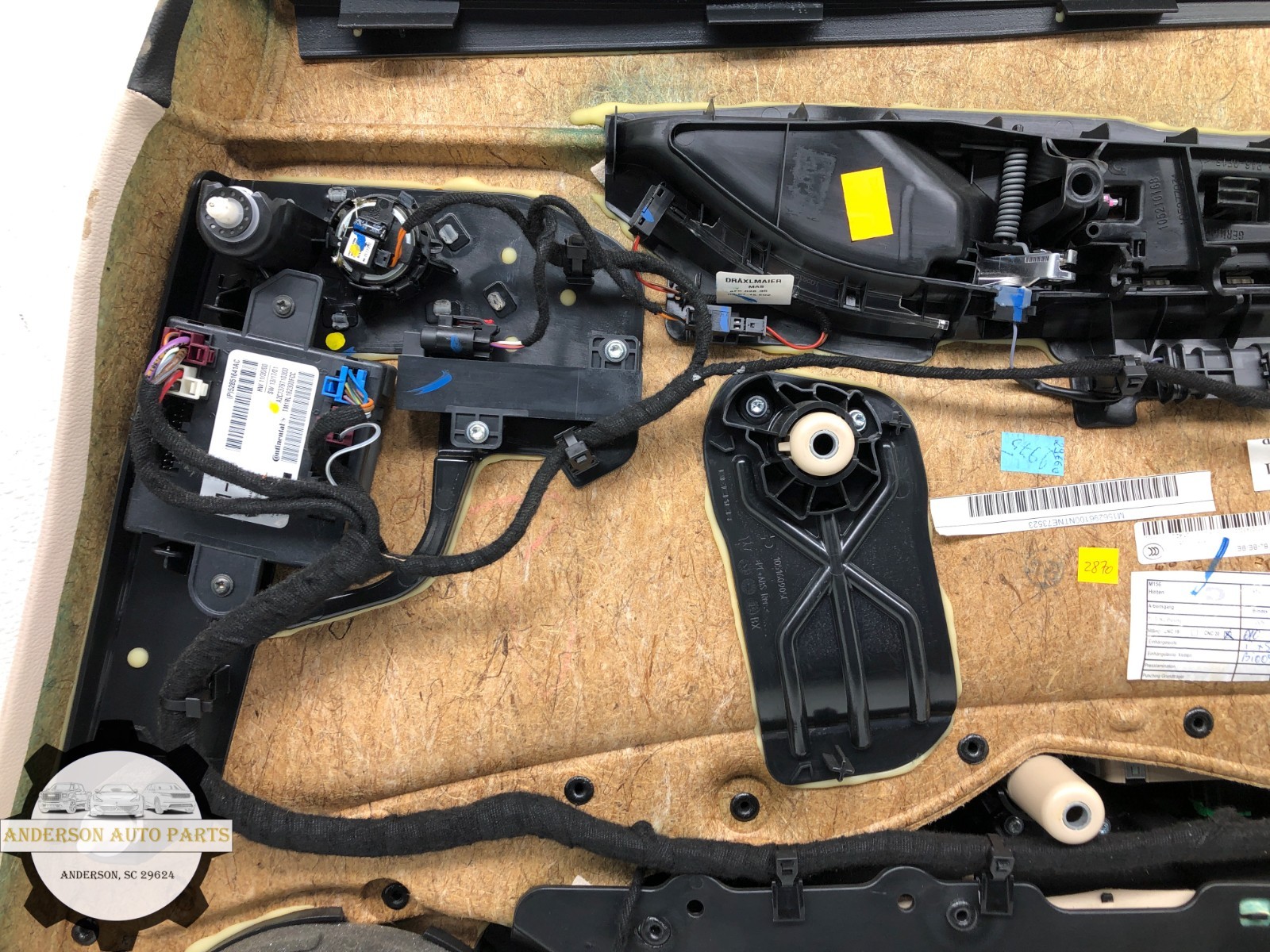 2014-2020 MASERATI QUATTROPORTE LEFT DRIVER REAR INTERIOR DOOR PANEL OEM #NOTE