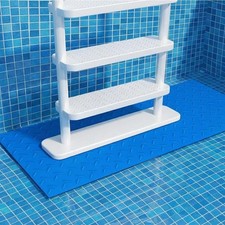 Swimming Pool Ladder Mat, Non Slip Pad for above Ground Pool Ladder