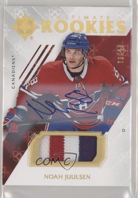 2018 Ultimate Collection Rookies 73/99 Noah Juulsen RPA Rookie Patch Auto RC 0c3