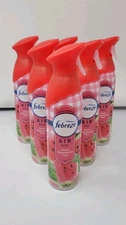 6 Febreze Air Limited Edition SWEET WATERMELON VINE Scent Air Refresher 8.8 oz.