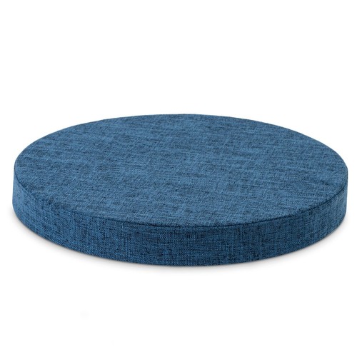 Round Chair Seat Cushion Pad 16 inch for Circle Bistro Chairs Non Slip Foam C...