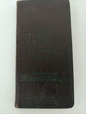 1925 Coca Cola Webster's Little Gem Dictionary 3rd ed. Notes From Original Owner