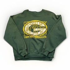 Vintage 1996 Green Bay Packers NFC Champions Crewneck Sweatshirt