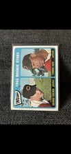 1965 Topps Baseball Indians Rookie Stars Tommie Agee Rookie Card #166. rookie card picture